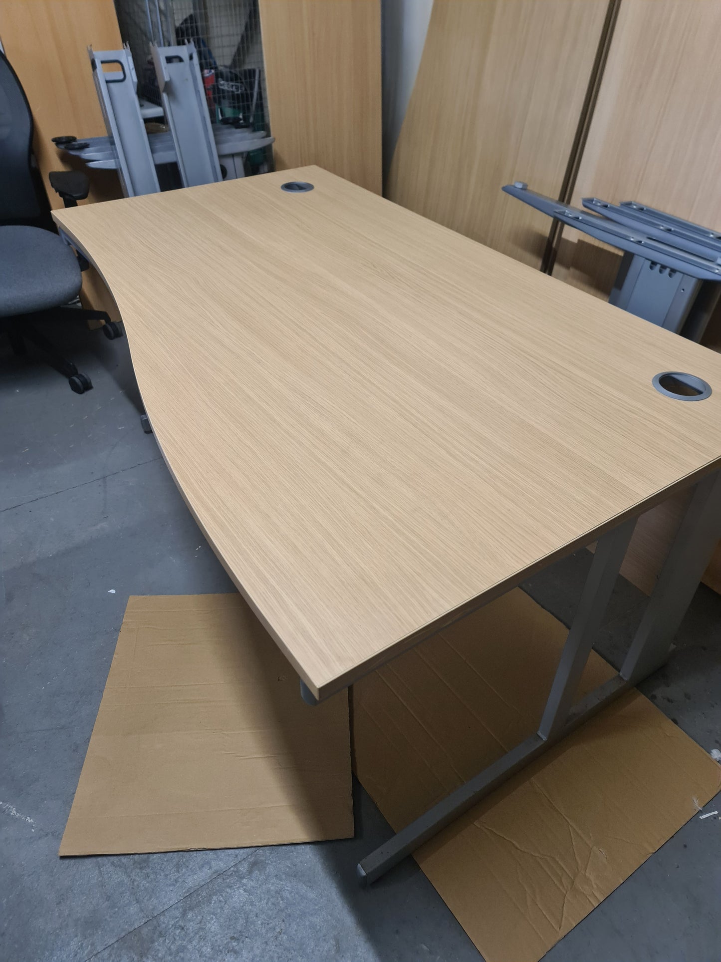 Wave Desk, Wooden, 160cm x 100cm