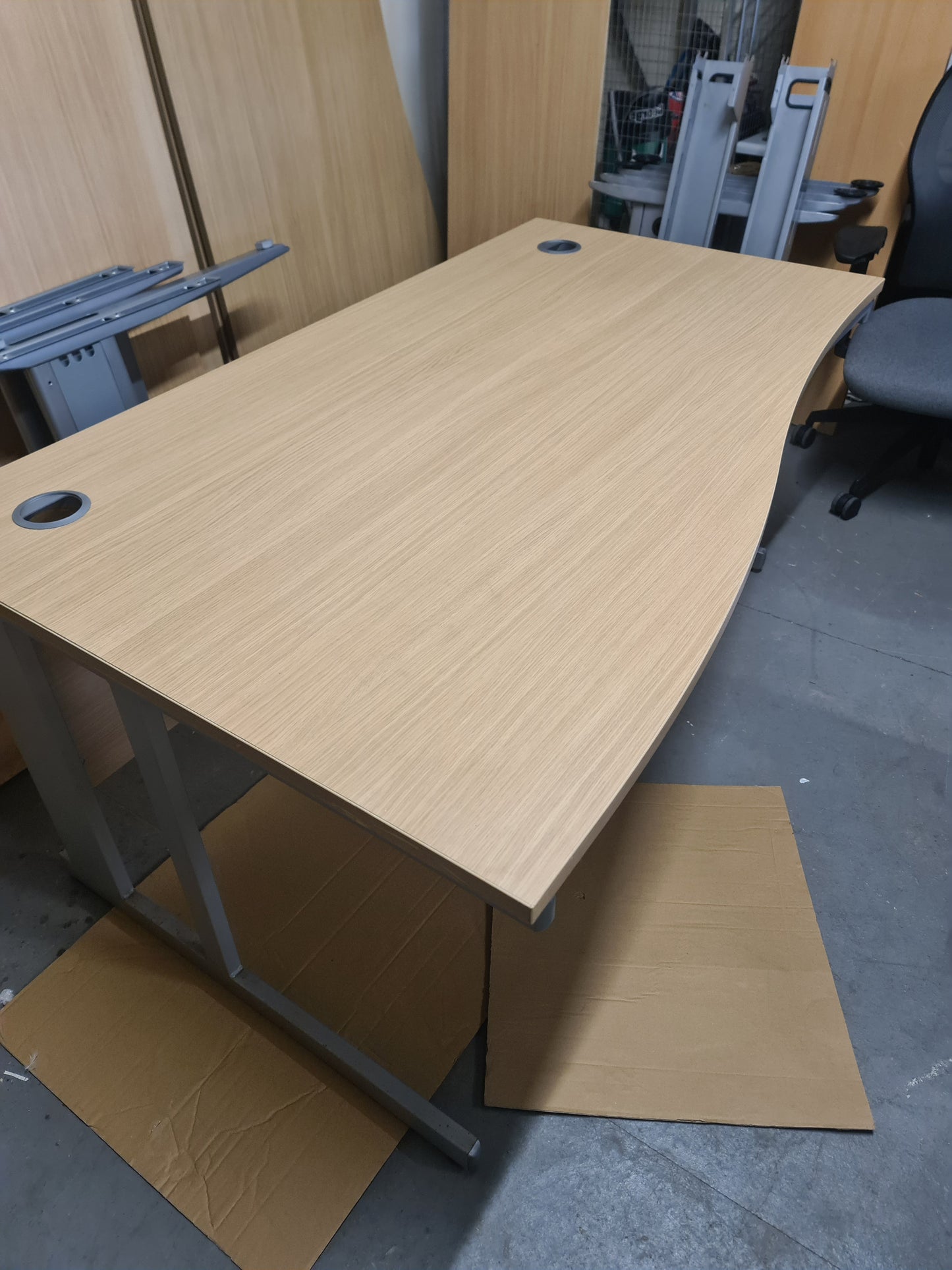 Wave Desk, Wooden, 160cm x 100cm