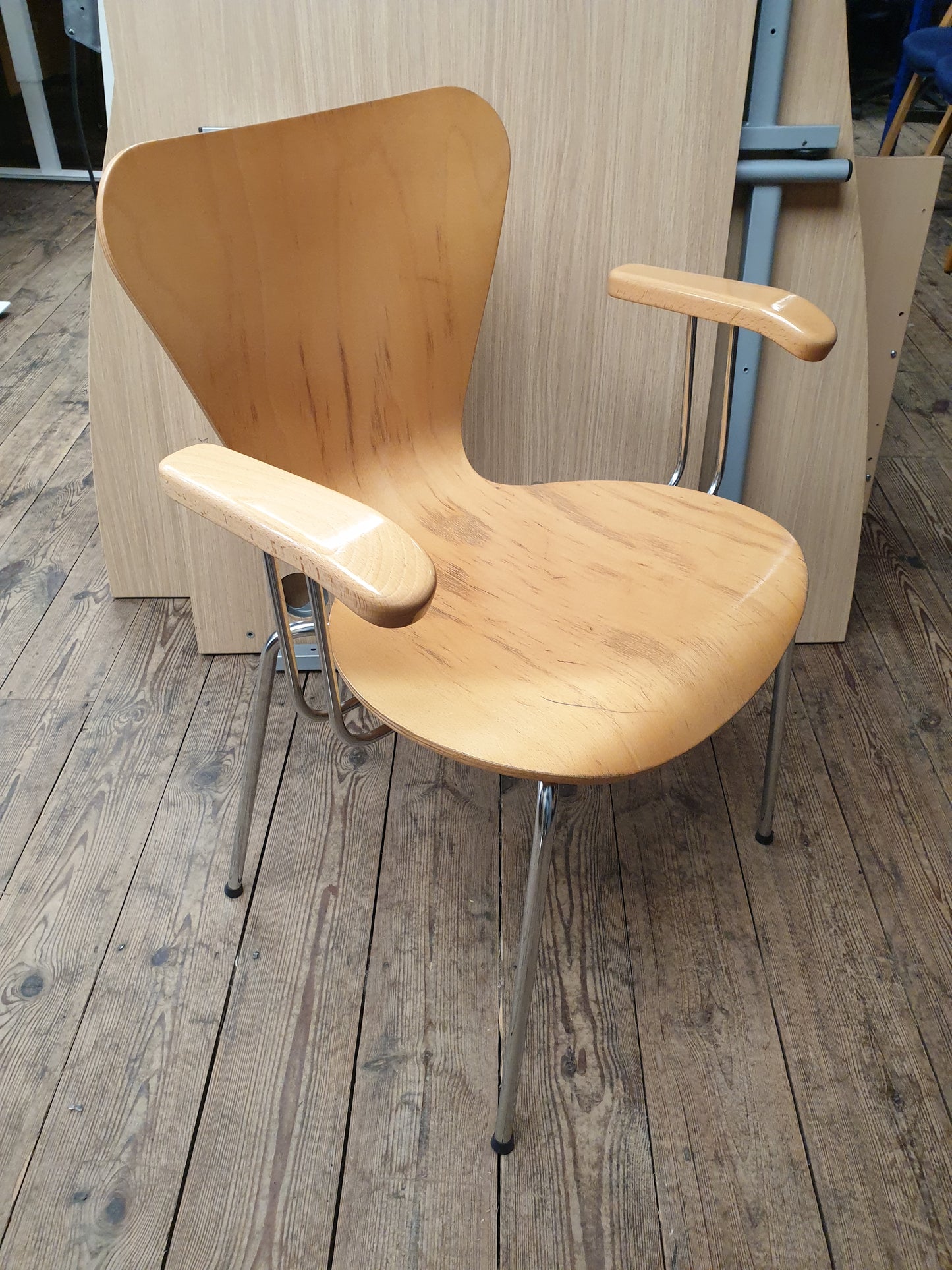 Chair Plywood With Arms