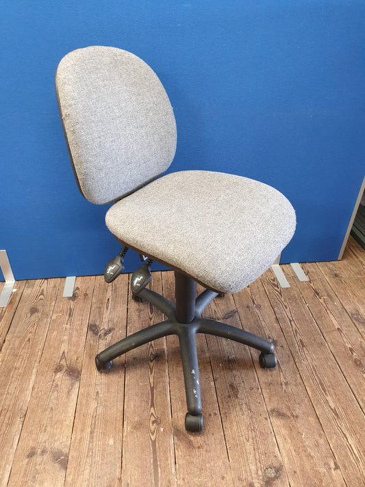 2 Lever Office Chair Grey