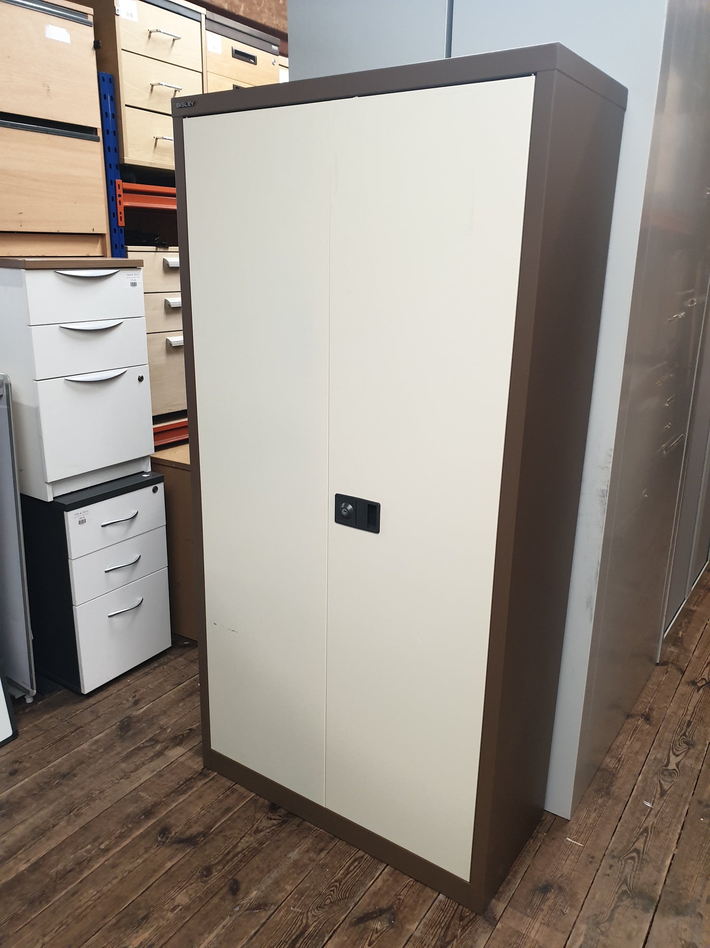 Stationary Cupboard - Metal Double Door