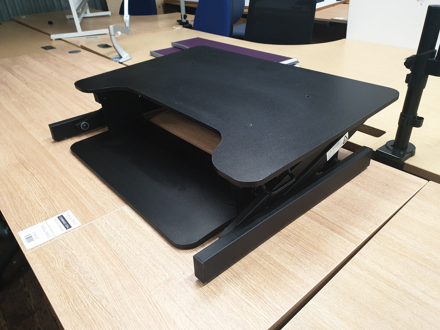 Adjustable Sit Stand Desk Riser