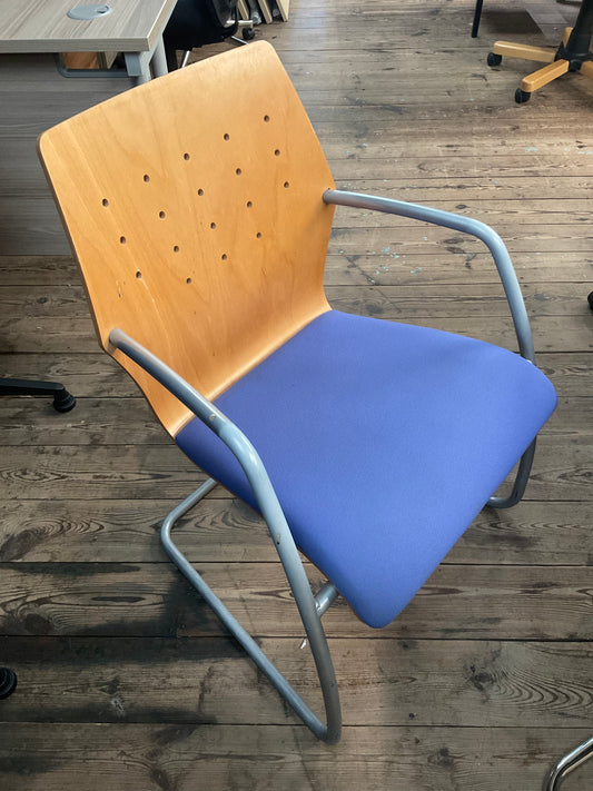 Chair Plywood Back Fabric Base