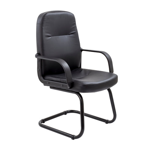 Crediton Visitor Waiting Chair - Black