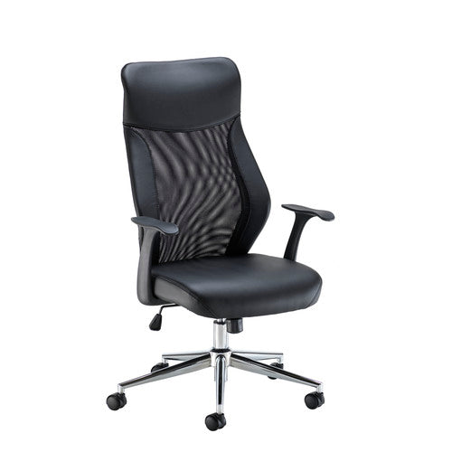 St Loyes Mesh Back Office Chair Black