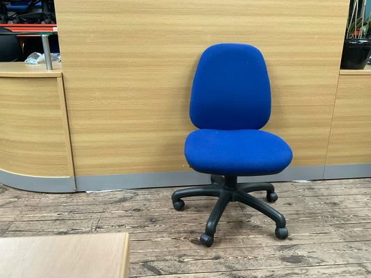 2 Lever Office Chair Blue